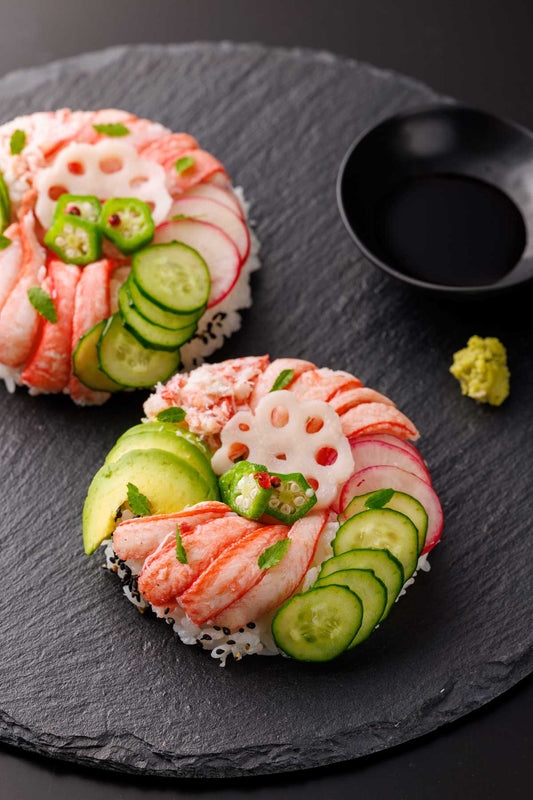 FLASH FREEZING 蒸し紅ずわいがに棒肉