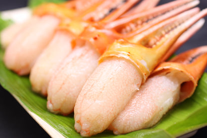 蒸し紅ずわいがに爪付肉 (4L)