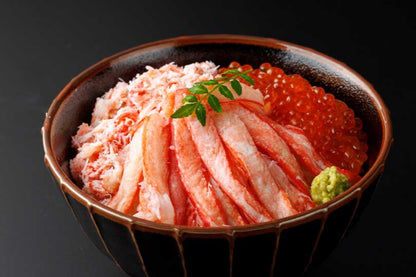 FLASH FREEZING　　　　　　蒸し紅ずわいがに棒肉