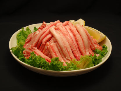 FLASH FREEZING　　　　　　蒸し紅ずわいがに棒肉