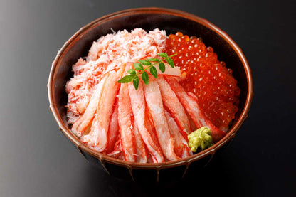 FLASH FREEZING　　　　　　蒸し紅ずわいがに棒肉