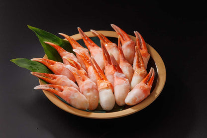 蒸し紅ずわいがに爪付肉 (4L)