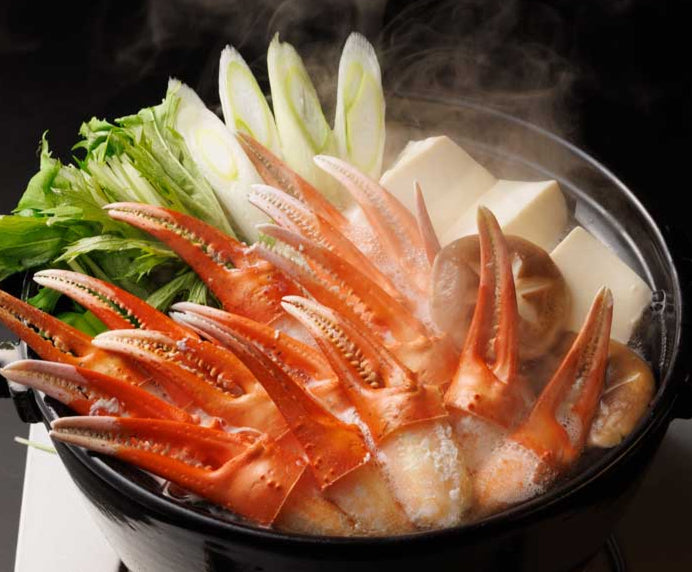 蒸し紅ずわいがに爪付肉 (4L)