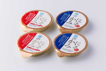 かにみそ特選2種の詰め合わせ　　　  4個入