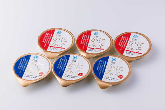 かにみそ特選2種の詰め合わせ　　　  6個入