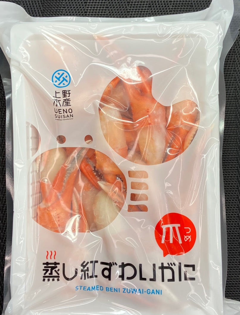 蒸し紅ずわいがに爪付肉3L – 上野水産公式オンラインショップ