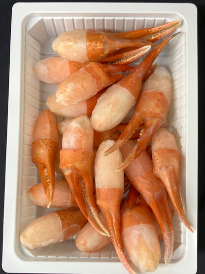 蒸し紅ずわいがに爪付肉 (4L)